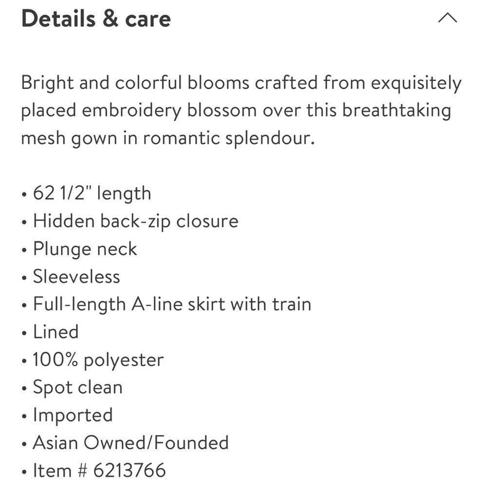Mac Duggal Floral Embroidered Grown - Picture 6 of 10